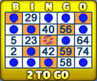 king jackpot 75 ball bingo card