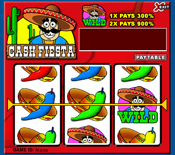king jackpot cash fiesta 3 reel online slots game