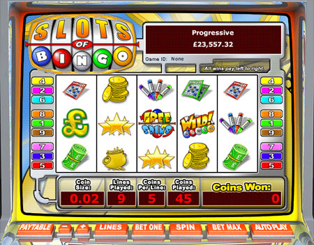 king jackpot slots of bingo 5 reel online slots game